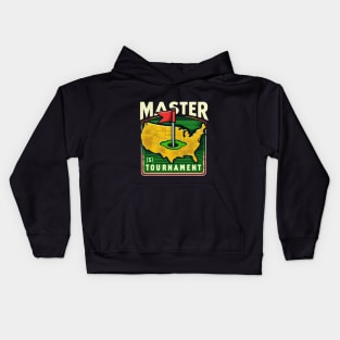 Masters Golf Tournament Kids Hoodie